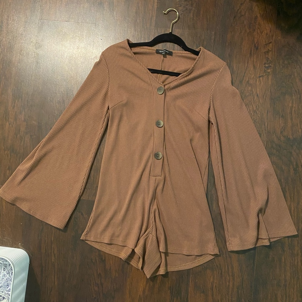 Long-Sleeve Romper